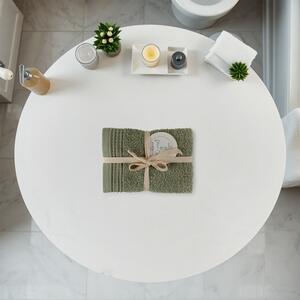 100% Organic Cotton Face Cloths - Gift Ribboned