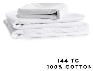 144TC 100% Cotton Flat Sheets