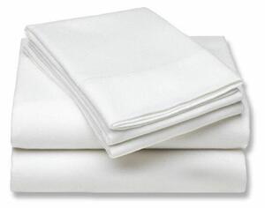 Cotton 16" Extra Deep Fitted Sheet 200 Thread Count Percale Single