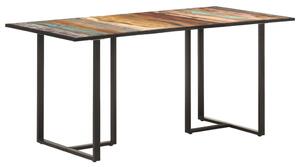 Dining Table 160 cm Solid Reclaimed Wood