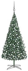 Artificial Christmas Tree with LEDs&Ball Set LEDs 400 cm Green