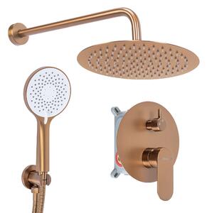 Shower system Rea Drop Brush Copper + BOX