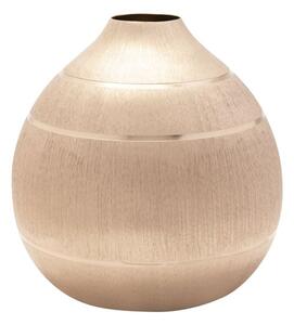 Hestia Aluminium Round Gold Vase