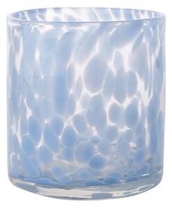 Hestia Confetti Glass Blue Vase
