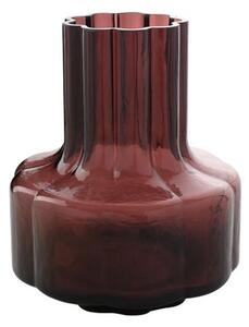 Hestia Glass Burgundy Vase