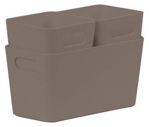 Wham Studio Set of 3 Etched Plastic Storage Basket 2 x 1.01, 6.01