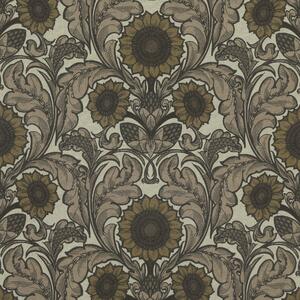 HOUSE Llewelyn-Bowen Sunny Side Up Printed Fabric Caviar