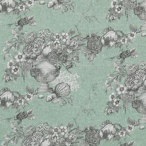HOUSE Llewelyn-Bowen Vacannes Fabric Mistleaf