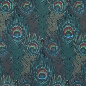 HOUSE Llewelyn-Bowen Naughty Aubrey Printed Velvet Fabric Pavoa