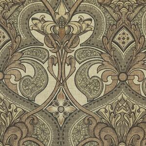 HOUSE Llewelyn-Bowen Gwendoline Printed Damask Fabric Aurelia