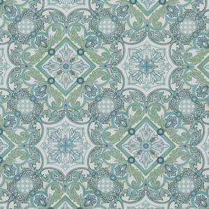 HOUSE Llewelyn-Bowen Festivo Printed Fabric Verdrelle