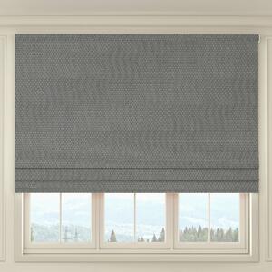 HOUSE Llewelyn-Bowen Oak Leaf Made To Measure Roman Blind Cornflower