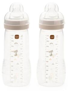 MAM Easy Active Bottle 330ml Unisex Pack of 2 Assorted