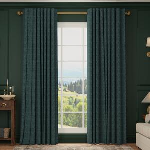 HOUSE Llewelyn-Bowen Ottoman Made To Measure Curtains Denim