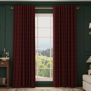 HOUSE Llewelyn-Bowen Ottoman Made To Measure Curtains Berry
