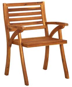 Garden Chairs 8 pcs Solid Acacia Wood