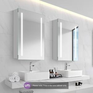 Jace LED Bathroom Cabinet with Demister Pad, Sensor & Shaver k354