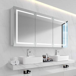Eliza LED Bathroom Cabinet with Demister Pad, Sensor & Shaver k380