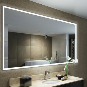 Nusa Shaver Edge Bathroom Mirror with Sensor, Shaver, Demister A1422