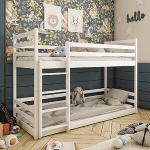 Marion Wooden Bunk Bed Without Mattress In White