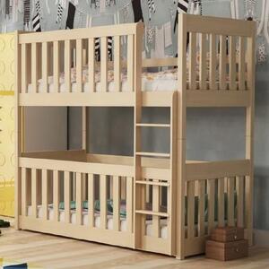 Keller Wooden Bunk Bed Without Mattress In Pine