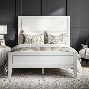 Bedford Wooden Double Bed In White