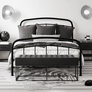 Hamilton Metal Double Bed In Black