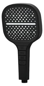 Showery® 7 Mode Water Saving Piano Shower Head, Black