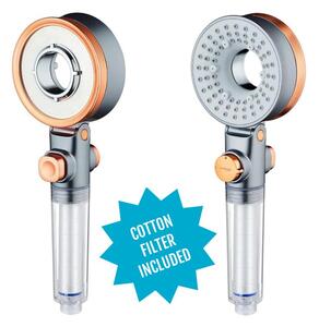 Showery® DyFlow Spa-Like Shower Head With Cotton Filter