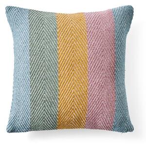 Jenson Striped Pastel Square Cushion