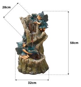Stylish Fountain Spellbound Water Feature with LEDs