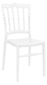 Tenora Side Chair - Glossy White