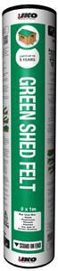 IKO Waterproofing Green Shed Felt - 8m x 1m