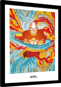 Framed poster Avatar - Aang Avatar State