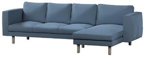 Norsborg 4-seat sofa with chaise longue cover