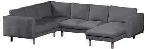 Norsborg 5-seat corner sofa with chaise longue cover