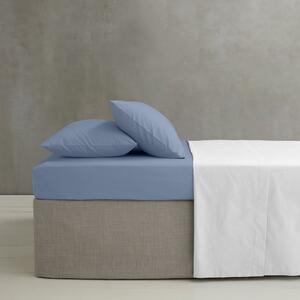 Catherine Lansfield Easy-Iron Percale Bed Linen Fitted Sheet Lansfield Blue