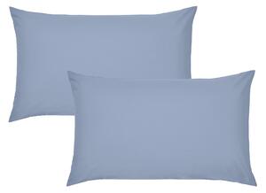 Catherine Lansfield Easy Iron Percale Weave Pillowcase Lansfield Blue