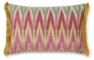 Matthew Williamson Ikat Filled Cushion 40cm x 60cm Pink