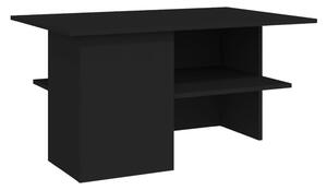 Coffee Table Black 90x60x46.5 cm Engineered Wood