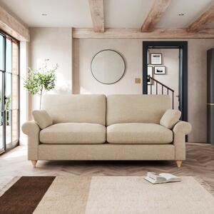 Salisbury 3 Seater Sofa Tonal Weave Natural