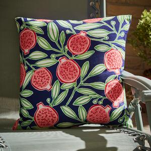 Pomegranate Square Outdoor Cushion MultiColoured