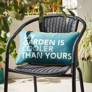 Elements Slogan Rectangular Outdoor Cushion MultiColoured