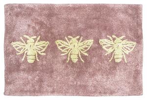 Furn. Deco Bee Bath Mat Blush/Gold