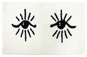 Furn. Theia Bath Mat Cream/Black