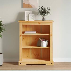 3-Tier Bookcase Mexican Pine Corona Range 80x29x100 cm