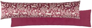 Furn. Skandi Woodland Draught Excluder Berry (Red)