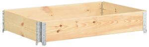 Raised Bed 80x120 cm Solid Pine Wood (310050)