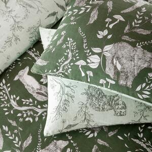 Furn. Buckthorn Duvet Cover Set Evergreen Green