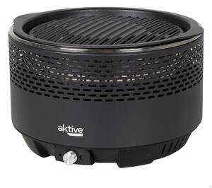 Barbecue Portable Aktive Circular Smoke-free Black Stainless steel Iron 34 x 21,5 x 34 cm